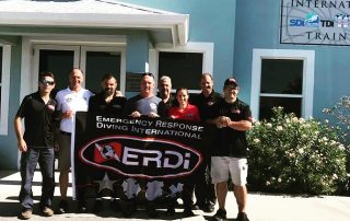 entrenando Buceo de Seguridad Publica ERDI - Public Safety Diving