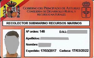 Titulación #Buceador #Profesional #Recolector Submarino Recursos Marinos #centrojovellanos . Válida en todo territorio del Estado Español