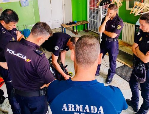Curso Salvamento y Rescate Submarino a la Unidad de Buceo De Ferrol de la Armada y buceadores de la Policía Nacional